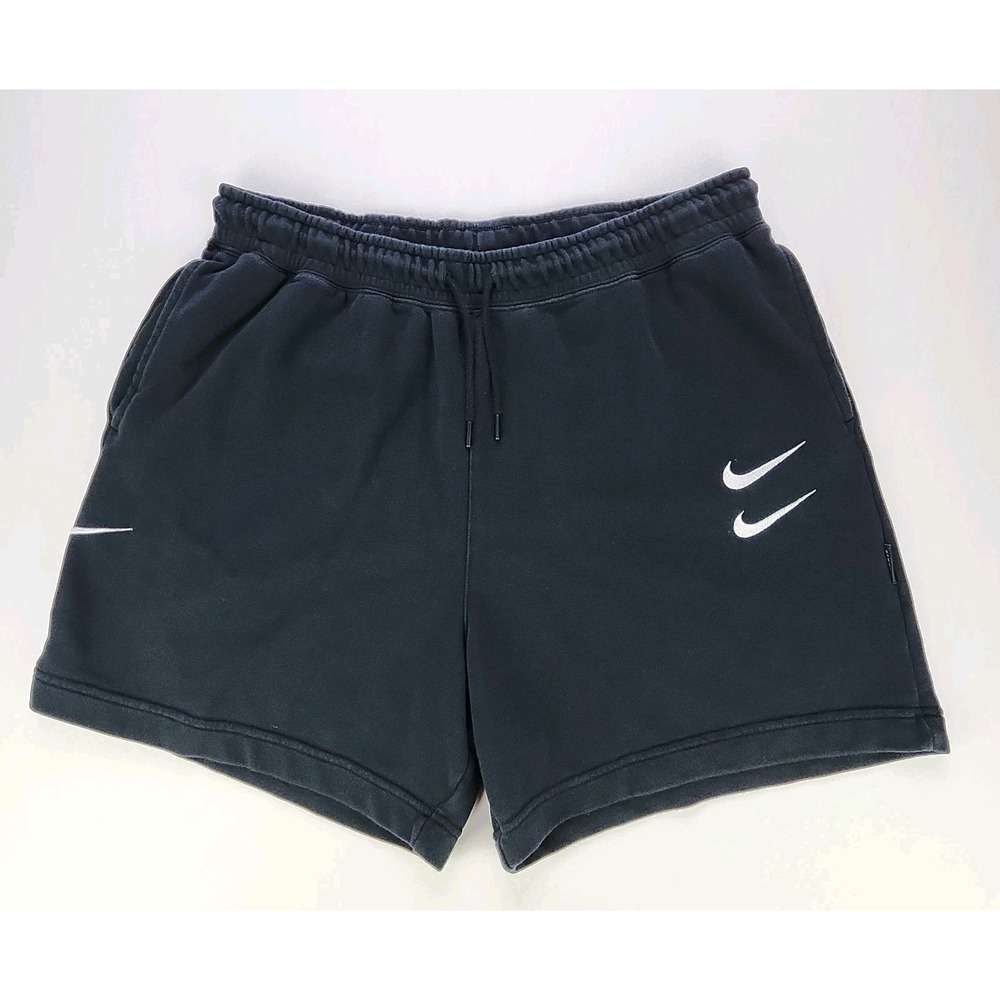 Nike Double Swoosh MCMLXXII Black Shorts Goddess Of Victory Mens Size‎ XXL